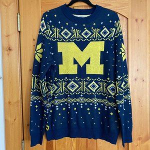 University of Michigan Wolverines Holiday Sweater